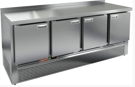 Холодильный стол HICOLD SNE 1111/TN BOX, нижн, 4 ящика (-2...+10°С)
